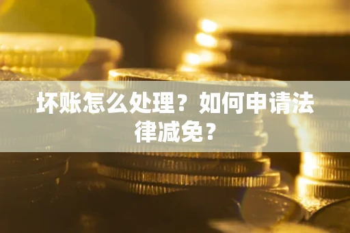 武汉坏账怎么处理？如何申请法律减免？